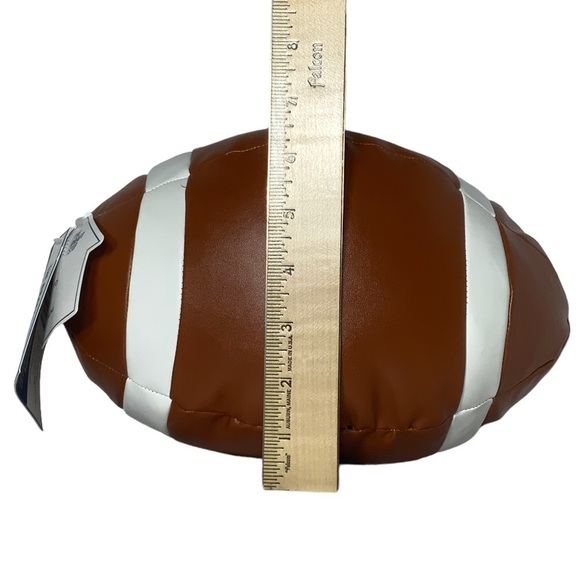 The Draft Stop Football Multi Purpose Decorative Doorstopper Gift Faux Leather - Picture 11 of 14